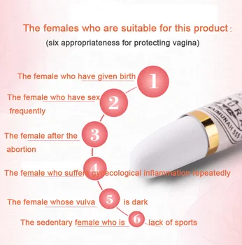Vaginálne Sprísnenie Produkty Zníženie Yam Zmenšiť Sprísniť Vagina Ženská Hygiena Pošvy Pošvy Opravy Stick Úzka Vagína