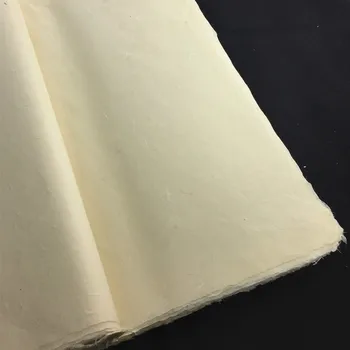 50 Listov Kaligrafie Ryžový Papier Abstraktných Lingot Čínsky Pravidelné Písanie Skriptu Pol-Zrelé Papier Xuan Čínska Maľba Na Papier Xuan