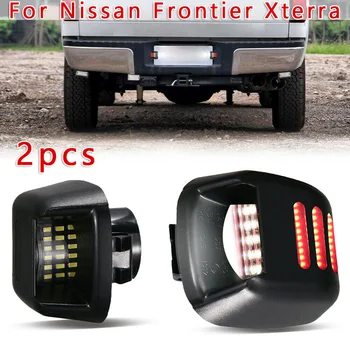 1 Dvojica LED špz Svetlo na Čítanie Súprava 6000K Pre Nissan Frontier Xterra Nové A Vysokej Kvality