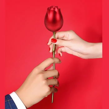 2021 Nové Romantické Ruže Krúžok Návrh Box Prekvapenie Červené Ruže Kvet Šperky, Svadobné Box