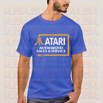 Najnovšie 2020 Lete Atari Autorizovaný Predaj a Servis Logo Bežné Tees Bavlna Oblečenie Tričko Homme Topy, Tričká S-4XL