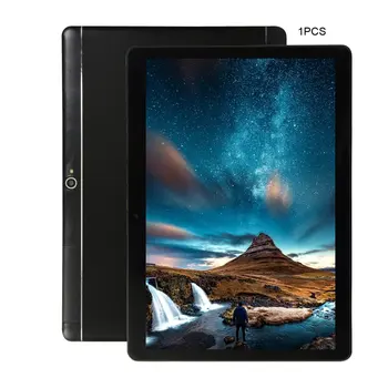KT107 Plastové Tablet 10.1 Palcový HD Veľkej Obrazovke Android 8.10 Verzia Fashion Prenosný Tablet 8G+64 G Zlata Tablet