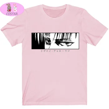 COSTAR Hot Anime Útok na Titan Levi Ackermana Vytlačené T-shirt Móda Pulóver Harajuku Tees Unisex