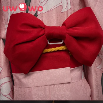 Uwowo Anime Démon Vrah: Kamado Nezuko Cosplay Kostým Letná Verzia Kimono Oblečenie pre Ženy, Pyžamá Halloween