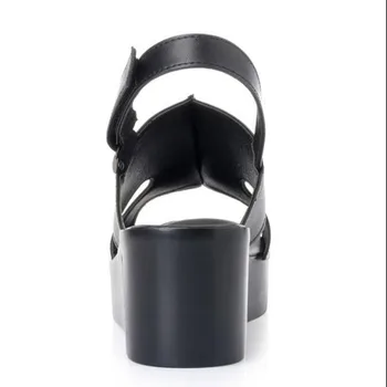 2020 Nové Letné Topánky Žena Kliny Sandále Pohodlie Hrubé Dno Módne Dámy Sandále Plus Veľkosť Dámske Topánky Vysokým Podpätkom Sandále