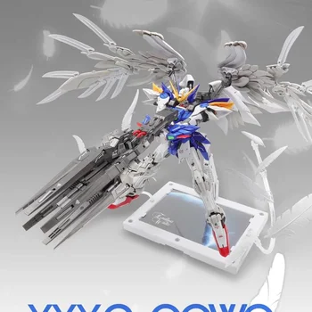 Super Nova MG 1/100 XXXG-00W0 Fialová W-Gundam Nulový Vlastný Model Auta Akcie Obrázok Montáž Hračka Darček Vody Nálepky