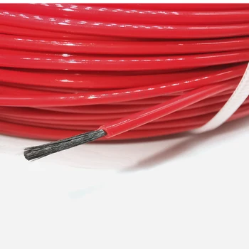 33ohm 100meter 12k PTFE spomaľovač horenia (carbon fiber vykurovacieho kábla ohrevu drôtu DIY špeciálny vykurovací kábel na vykurovanie a dodávky