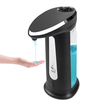 400 ml Inteligentný Senzor Automatický Dávkovač tekutého Mydla Touchless ABS elektrolyticky pokrývajú Sanitizer Dispensador pre Kuchyne a Kúpeľne