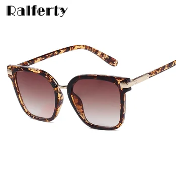Ralferty Slnečné Okuliare Ženy 2020 Luxusné Značky Námestie Vintage Odtiene Pre Ženy Veľkoobchod Nadrozmerné Okuliare Mužov W2179