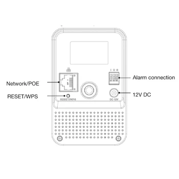 Dahua Pôvodné IPC-K42A 4MP IČ Sieťová IP Kamera Podporu PIR H. 265 IR 10m Nočné videnie Karta SD, POE Vstavaný MIKROFÓN Alarm ONVIF APP