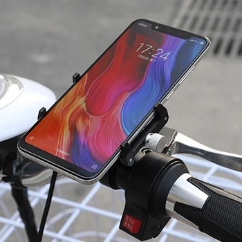 GUB G 85E Požičovňa Držiaka Telefónu s USB Nabíjačka Hliníkovej Zliatiny Cestnej Bike MTB Smartphone Stojan Chargable Riadidlá Telefón Držiak