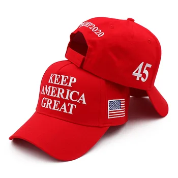 26 Štýly Udržať v Amerike Veľký 45 Baseball Výšivky Bavlna Spp Klobúk Prezident Trump 2020 Republikánskej KAG MAGA