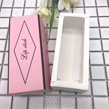 20pcs- 36*36*115mm Zásuvky Typ Rúž Balenie Papierové Krabice Esenciálny Olej Parfum Vzorku Rúž Plavidlá, darčekové Krabice