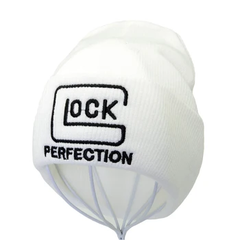 Taktické Glock List Pletené klobúk Háčkovanie Elastické Spp Skullies Teplé Zimné Unisex Čiapočku Ski Hat Outdoor, Lov Jungle Čiapky