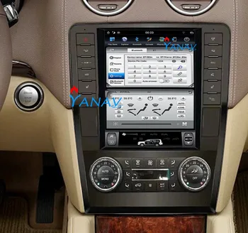 Vertikálne GPS Navigácie auto multimediálny prehrávač pre-Mercedes-Benz ML W164 W300 ML350 ML450 ML500 GL X164 G320 GL350 GL450 GL500