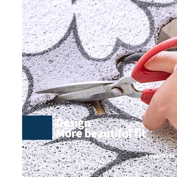 Domácnosti Dvere Mat Koberec Hot Predaj Kvet PVC proti hnilobe Doormats Kúpeľňa Non-slip Môže Znížiť DIY Obývacia Izba, Kuchyňa Poschodie Mat