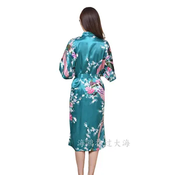 Vysoko Módne Fialové Čínskej Nevesty, Svadobné Šaty, Šaty Žien Rayon Odev Sexy Kimono Vaňa Šaty Veľkosť S M L XL XXL XXXL Z013