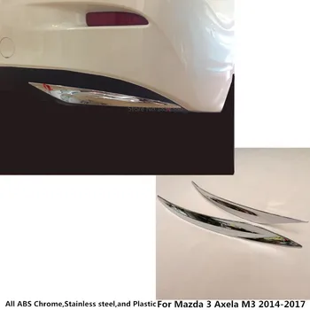 Pre Mazda 3 Axela M3 2016 2017 2018 2019 karosérie Zadný Zadný Nárazník Rohu Ochrany Výbava Rám Okraja Dosky 1pcs