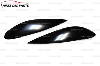 Obočie na svetlomety pre Mitsubishi Lancer IX 2003-2007 ABS plast riasiniek rias liatie dekorácie auto tuning styling
