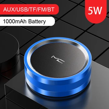 A7 Mini Prenosné Bezdrôtové Bluetooth Stereo Reproduktor Reproduktor AUX TF Hudby Subwoofer Stĺpec USB Reproduktory caixa de som