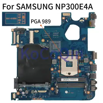 KoCoQin Notebook základná doska Pre SAMSUNG NP300E4A Doske BA41-01666A HM65 PGA 989 DDR3