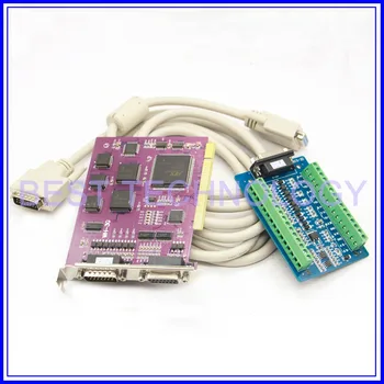 NC Studio 3G motion control karty PCIMC-3G Servo ručného karty CNC 3Axis Rozhranie Adaptér Breakout rada podporu Systém Win7