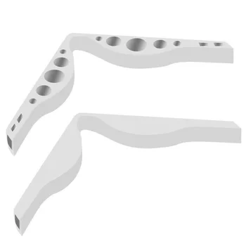 1/2/5/6/10PCS Opakovane Anti-fog Maska Príslušenstvo Zabrániť, aby Okuliare Z Hmlové DIY Nosa Držiak Držiak ABS Silikónové Klip