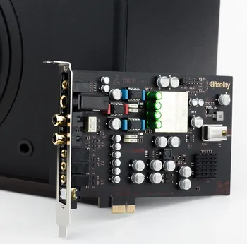 Elfidelity PCIe zvuková karta 2.0 kanál Lotus optický počítač, HIFI hudby karty 3 op amp