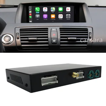 2 din CarPlay rozhranie adaptér na BMW E60 E70 E84 E90 E87 F07 F10 F11 F23 F45 F30 F31 F34 F32 F33 F36 X5 CIC NBT iOS airplay