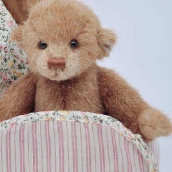 Nový plyšový medvedík plyšové hračky s šaty Matka a syn medveď plyšové spoločné medvedík bábika pre deti hračky pre dievča, darček k narodeninám
