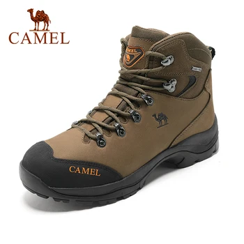 CAMEL Trekingové Topánky Mužov Nepremokavé Vonkajšie Turistické Topánky, Horolezecké cestovného Ruchu Horské Topánky Muž Non-slip Opotrebovaniu Športy