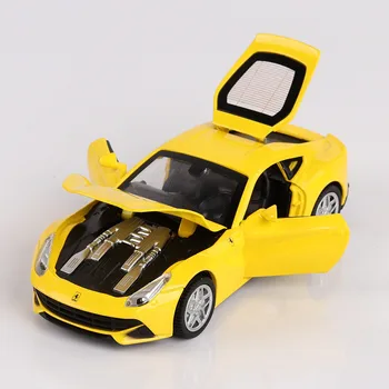 1:32 autíčka F12 super preteky Kovové Hračky Zliatiny Auto Diecasts & Hračky Model Auta, Miniatúrne zmenšený Model Auta, Hračky Pre Deti,