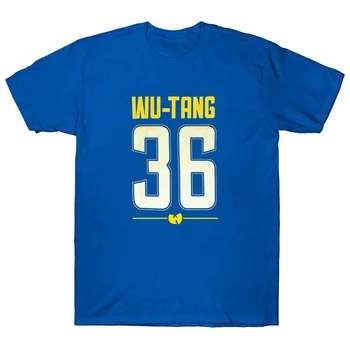 Wu Tang Clan Shirsey 36 Oka Jersey Logo Čierne Tričko Nové Úradný Merch