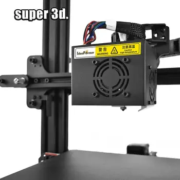 IdeaFormer Obrie FDM 3D Tlačiarne Full Metal Veľká Veľkosť impresora 3d s Vysokou Presnosťou slient tlač stroj DIY KIT 400*400*450 mm
