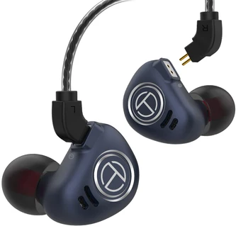 Nové TRN V90 4BA+1DD Hybrid Kov IEM HIFI DJ Monitorovať Beh Športové Slúchadlá Earplug Headset Headplug