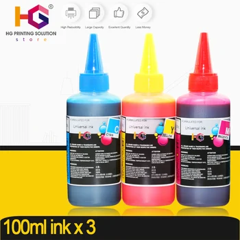 HG Náplň Ink Kit pre Epson pre Canon pre HP pre Brat Tlačiareň CISS Atrament a naplniteľné tlačiarne farebného atramentu