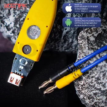 MECHANIK iBoot Mini Napájací Kábel Testovací Riadok Nastavený Pre Plnú Podporu iOS iPhone Android Opraviť Boot Line základnej Dosky, Oprava