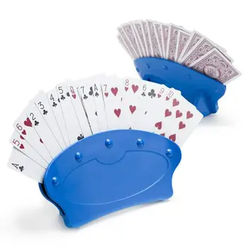 2 ks Poker Sídlo hraciu Kartu Stojan, Držiaky Lenivý Základnej Hry Poker Organizuje Ruky pre Jednoduché Hrať Poker Držiak KARTY Artefakt