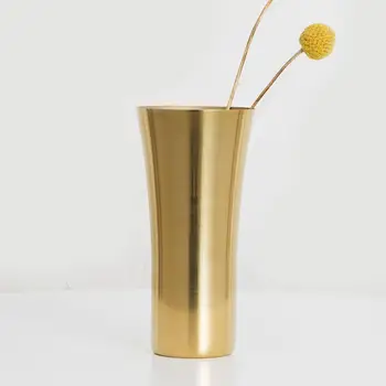 Nerezové Dekoračné Vody Pohár Kvet Držiteľ Váza Domov Reštaurácia Dekor