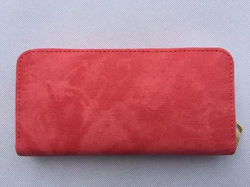 ZRKADLO SLNEČNÝ Nové PU ženy dlho peňaženky pevný zips peňaženky žena držiteľa karty peňaženky lady mobil v kabelke veľkou kapacitou