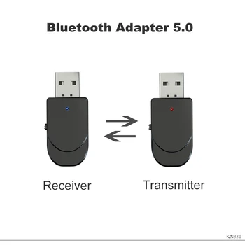 Tebe Bluetooth 5.0 Prijímač Vysielač 3 V 1 Mini Stereo AUX RCA, 3.5 mm Jack, USB Audio Adaptér Bezdrôtovej siete Pre TV, PC, Auto Slúchadlá