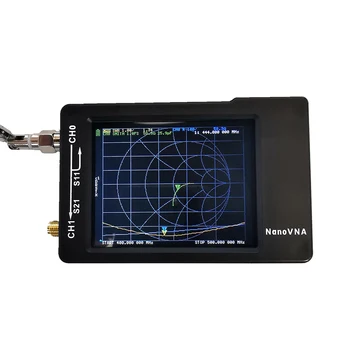 NOVÉ Nové 2.8 palcový LCD Displej NanoVNA-H HF a VHF UHF NanoVNA 50K-900M Vektor Analyzátora Siete Anténa Analyzer s akumulátorom Prípade