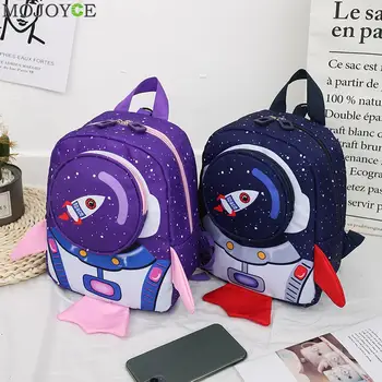 Deti Školské tašky Cartoon 3D Rakety Deti Anti-loss Lano Batoh Denne Bagpack pre Deti, Škola v prírode Príslušenstvo