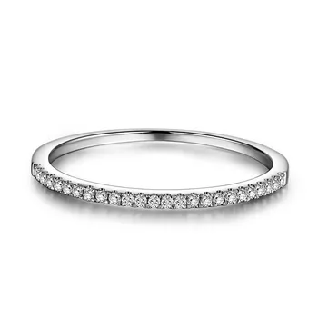Skutočné Večnosti krúžok Reálne 925 Sterling silver Pripraviť AAAAA cz Zapojenie Snubné Prstene pre ženy, Svadobné Vyhlásenia Strany, Šperky