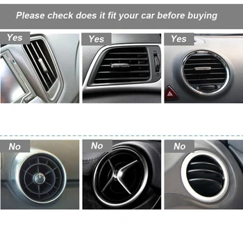 Auto, Interiér, klimatizácia, Zásuvky, Ventilačné Mriežky, DIY Príslušenstvo Pre Mazda 3 6 2 CX-5 323 5 CX5 2 626 Spoilery MX5 CX 5 GH