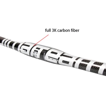 JIMAITEAM Full Carbon Fiber Požičovňa Riadidlá Ultralight Horských 3 K Carbon Bike Riadítka 31.8*580-760mm MTB Riadítka Časti