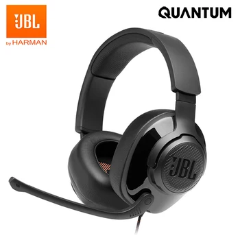 JBL Quantum 200 Káblové Herné Slúchadlá s Mikrofónom Skladacie Slúchadlá Slúchadlá pre PlayStation/Nintendo Prepínač/iPhone/ Mac//VR