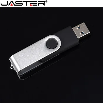 JASTER Otočná Jednotka USB Flash kovové cle usb kľúč, pamäť 64gb pero disk 4 GB 8 GB 16 GB 32 GB, 64 GB USB 2.0 kl ' úč U diskov na darček