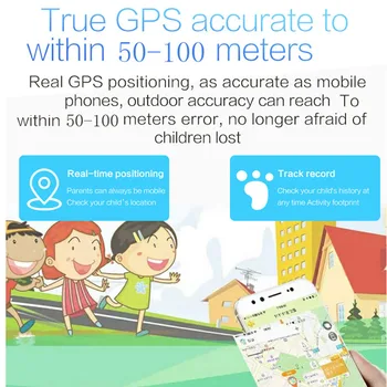 M06 GPS Tracker Smart Hodinky Deti Vodotesný IP67 SOS Volanie Umiestnenie Zariadenia Smartwatches Deti Bezpečné Anti-Stratil Monitora Hodinky