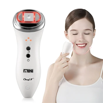Mini HIFU Tváre Stroj Ultrazvukové Face Lifting Sprísnenie Anti Aging Vrásky Tónovanie Omladenie Pleti Krásu Zariadenie Masér